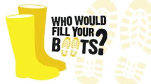 Who would fill your boots? logo
