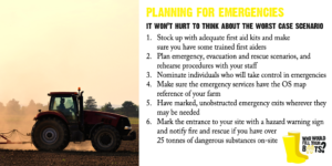Safety around the farm twitter card