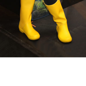 Yellow wellies